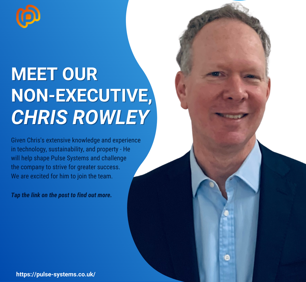 Chris Rowley joins Pulse as a non-executive director